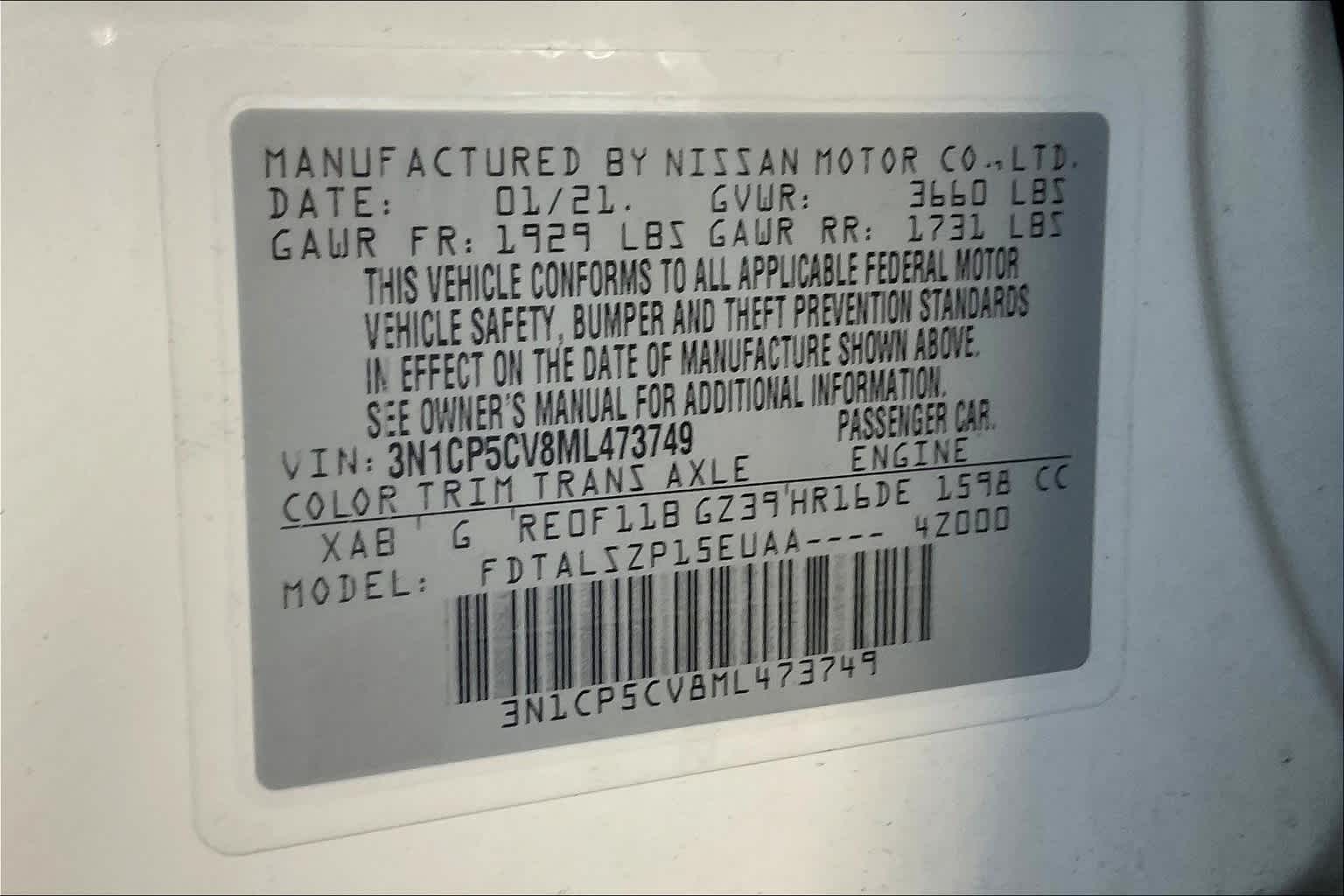 2021 Nissan Kicks SV - Photo 35