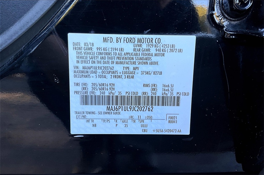 2018 Ford EcoSport SE - Photo 33