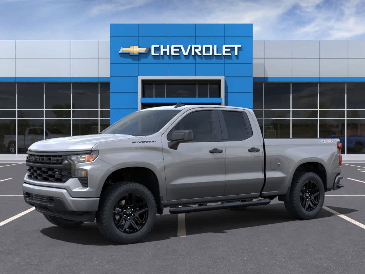 2024 Chevrolet Silverado 1500 Custom 4WD Double Cab 147 - Photo 2